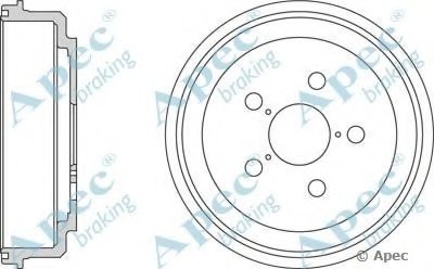 Тормозной барабан APEC braking