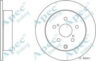 Тормозной диск APEC braking купить