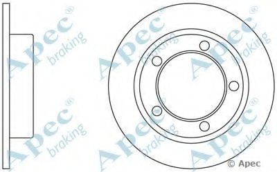 Тормозной диск APEC braking купить