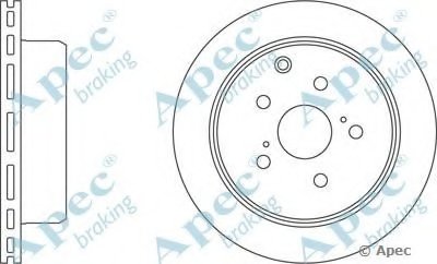 Тормозной диск APEC braking купить