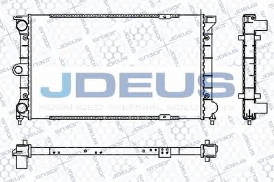 Радиатор, охлаждение двигателя JDEUS купить