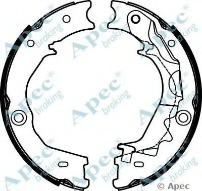 Тормозные колодки APEC braking купить