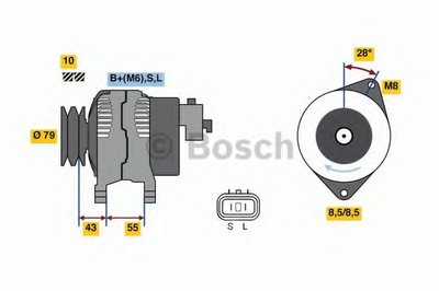 Генератор BOSCH купить