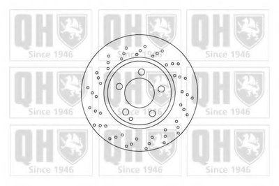 Тормозной диск QUINTON HAZELL купить