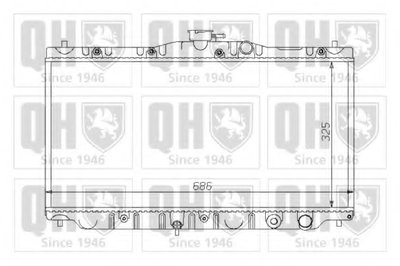 Радиатор, охлаждение двигателя QUINTON HAZELL купить