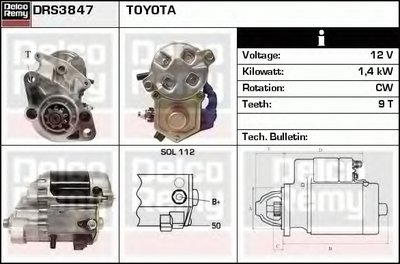 Стартер Remanufactured REMY (Light Duty) DELCO REMY купить
