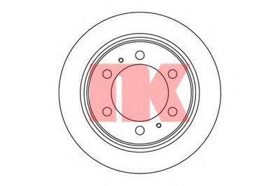 Тормозной диск NK купить