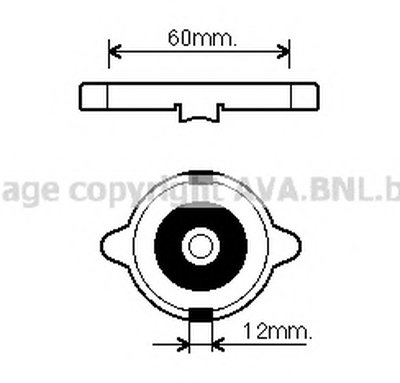 Пробка радиатора AVA QUALITY COOLING купить