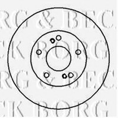 Тормозной диск BORG & BECK купить
