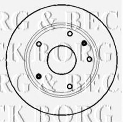 Тормозной диск BORG & BECK купить