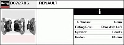 Тормозной суппорт Remanufactured REMY (Multiline) DELCO REMY