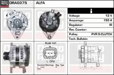 Генератор Remanufactured REMY (Light Duty) DELCO REMY купить