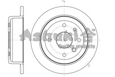 Тормозной диск ASHUKI купить