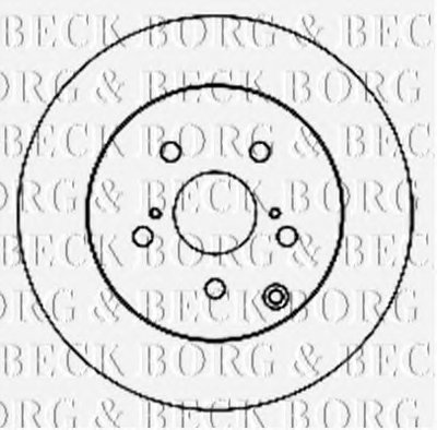 Тормозной диск BORG & BECK купить