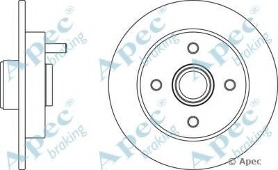 Тормозной диск APEC braking купить