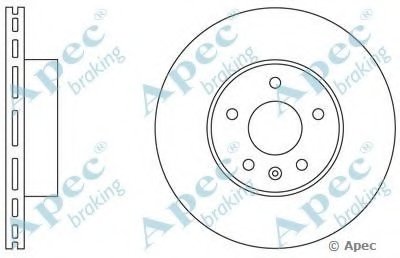 Тормозной диск APEC braking купить