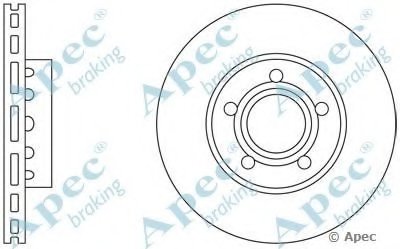 Тормозной диск APEC braking купить