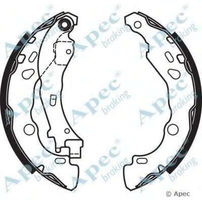 Тормозные колодки APEC braking купить