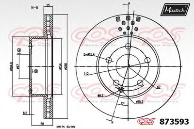 Тормозной диск R+ (Regular Plus) MAXTECH купить