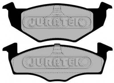 Комплект тормозных колодок, дисковый тормоз JURATEK