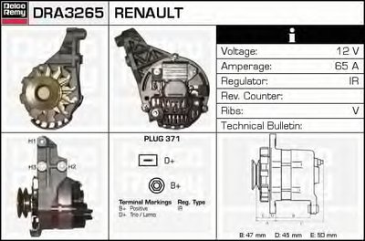 Генератор Remanufactured REMY (Light Duty) DELCO REMY купить