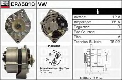 Генератор Remanufactured REMY (Light Duty) DELCO REMY купить