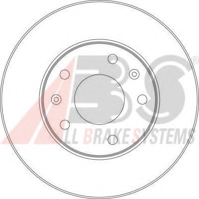 Тормозной диск A.B.S. купить