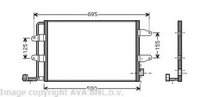 Конденсатор, кондиционер AVA QUALITY COOLING купить
