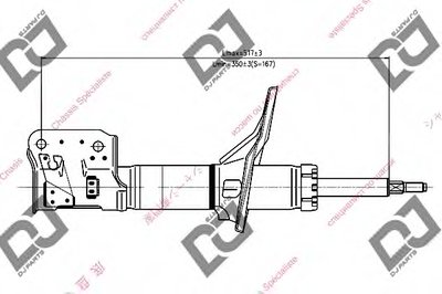 Амортизатор DJ PARTS купить