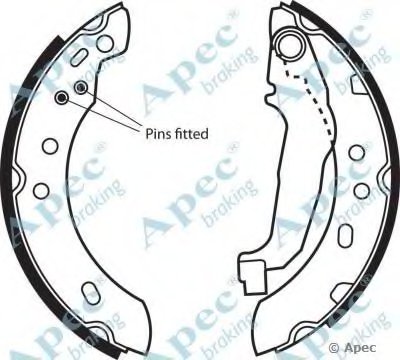 Тормозные колодки APEC braking купить