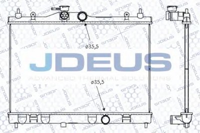 Радиатор, охлаждение двигателя JDEUS купить