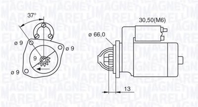 Стартер MAGNETI MARELLI купить