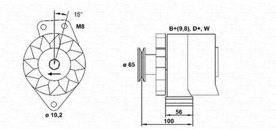 Генератор MAGNETI MARELLI купить