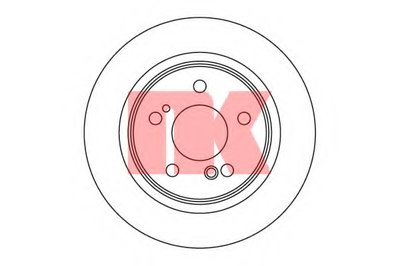 Тормозной диск NK купить
