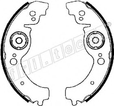 Комплект тормозных колодок fri.tech. купить