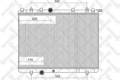 Радиатор, охлаждение двигателя STELLOX купить