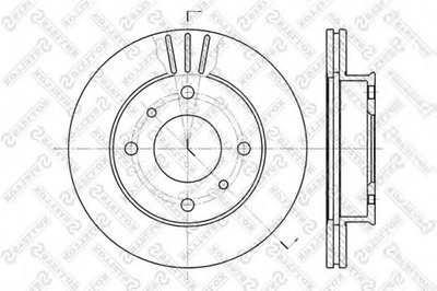 Тормозной диск STELLOX купить