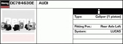 Тормозной суппорт Remanufactured REMY (Multiline) DELCO REMY