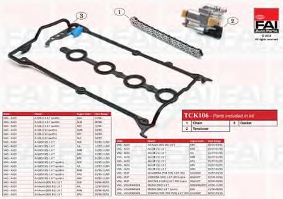 Фото FAI AUTOPARTS TCK106