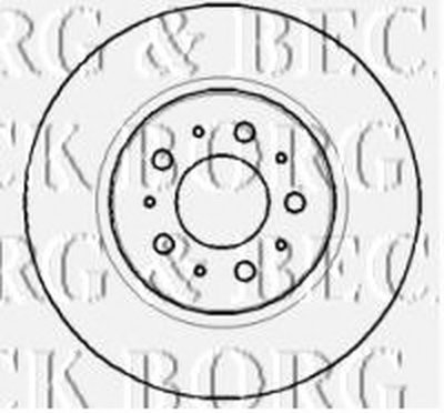 Тормозной диск BORG & BECK купить