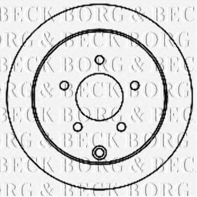 Тормозной диск BORG & BECK купить