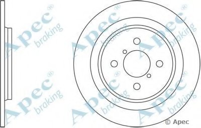 Тормозной диск APEC braking купить