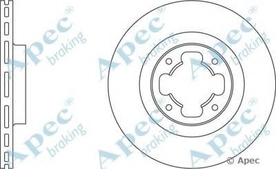 Тормозной диск APEC braking купить