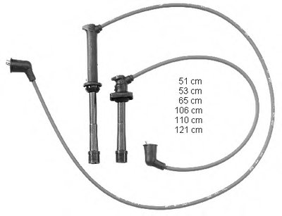 Комплект проводов зажигания