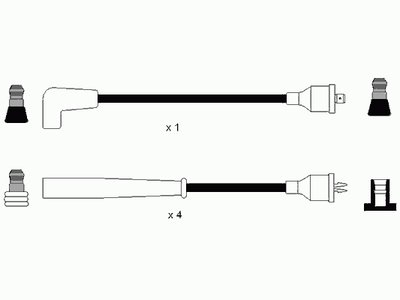 Комплект проводов зажигания