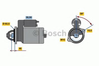 Стартер BOSCH купить