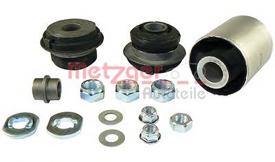 Монтажный комплект, рычаг независимой подвески колеса KIT + METZGER