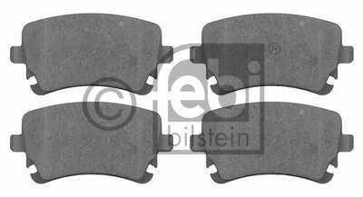 Комплект тормозных колодок, дисковый тормоз FEBI BILSTEIN