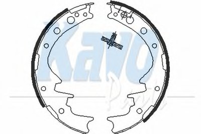 Комплект тормозных колодок MK KASHIYAMA KAVO PARTS купить