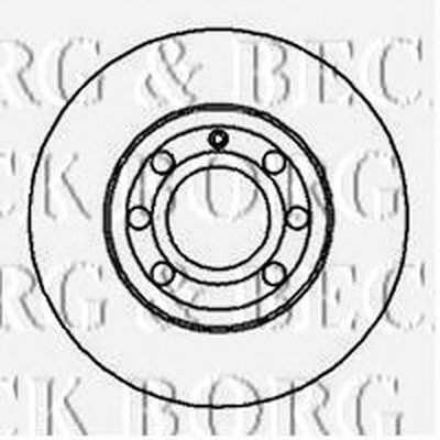 Тормозной диск BORG & BECK купить